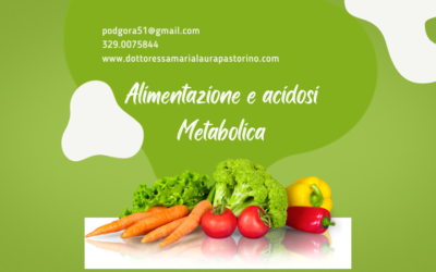 Alimentazione e acidosi Metabolica