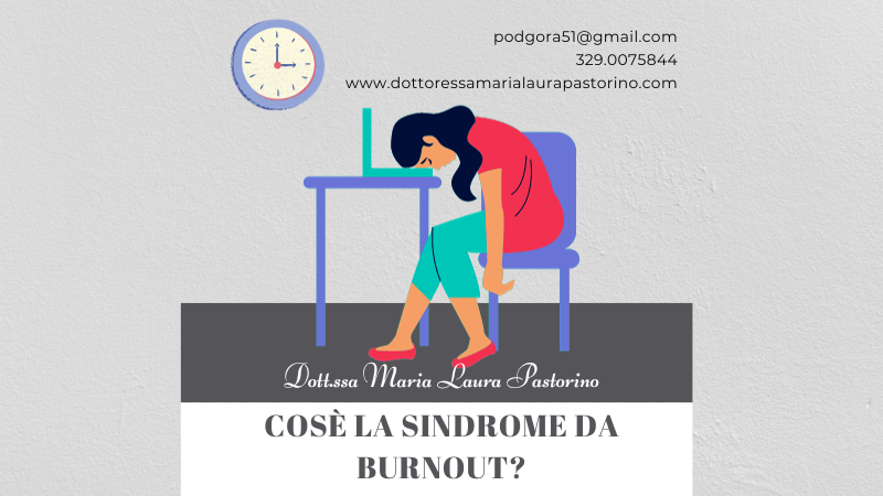 Cos’è la sindrome da burnout?