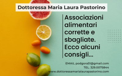 Associazioni alimentari corrette e sbagliate