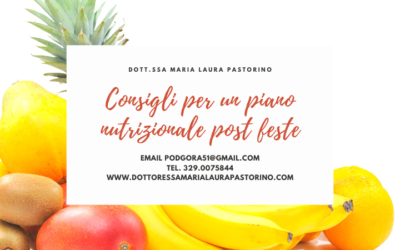 Consigli per un piano nutrizionale post feste