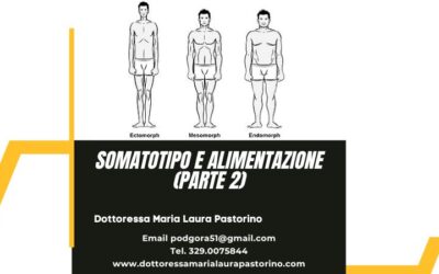 Somatotipo e alimentazione