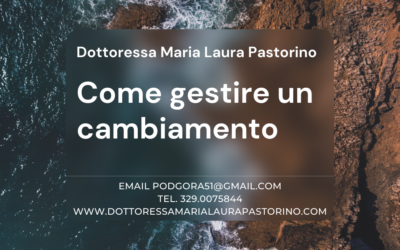 Come gestire un cambiamento